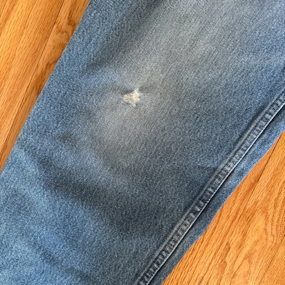 L.L. Bean Jeans Men's Size 34x32 Blue Relaxed Fit 100% Cotton Vintage Denim
